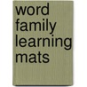Word Family Learning Mats door Scholastic Teaching Resources
