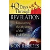 40 Days Through Revelation door Ron Rhodes