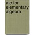 Aie for Elementary Algebra