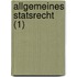 Allgemeines Statsrecht (1)