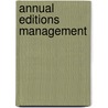 Annual Editions Management by Fred H. Maidment