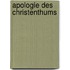 Apologie Des Christenthums