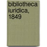 Bibliotheca Iuridica, 1849 door Wilhelm Engelmann