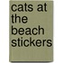 Cats at the Beach Stickers