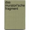 Das Muratori'sche Fragment door Hermann Hesse Friedrich