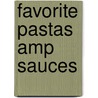 Favorite Pastas Amp Sauces by Donna Rathmell German