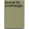 Journal für Ornithologie. door Deutsche Ornithologen-Gesellschaft