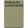 Leading for sustainability door Coral Pepper