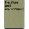 Literature And Environment door Sanjay Palwekar