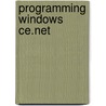 Programming Windows Ce.Net door Douglas Boling