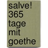 Salve! 365 Tage mit Goethe door Von Johann Wolfgang Goethe