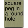 Square Peg In A Round Hole door Frank Olmos