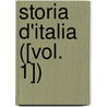 Storia D'Italia ([Vol. 1]) door Francesco Guicciardini