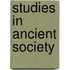 Studies in Ancient Society