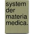 System der Materia medica.