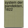 System der Pandekten, 1822 door Karl Bücher