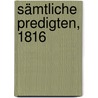 Sämtliche Predigten, 1816 door Franz Volkmar Reinhard