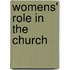 Womens' Role in the Church