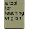 A Tool for Teaching English door Emil Müllner