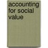 Accounting for Social Value