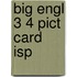 Big Engl 3 4 Pict Card  Isp