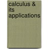 Calculus & Its Applications door Larry J. Goldstein