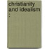 Christianity and Idealism :