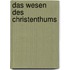 Das Wesen des Christenthums