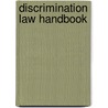 Discrimination Law Handbook by Karon Monaghan