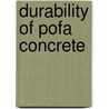 Durability Of Pofa Concrete door Saleh O. Bamaga