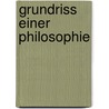 Grundriss einer philosophie door Lamennais