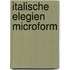 Italische Elegien microform