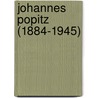 Johannes Popitz (1884-1945) door Reimer Voss