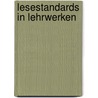 Lesestandards in Lehrwerken by Jennifer Koch
