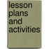 Lesson Plans and Activities