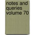 Notes and Queries Volume 70
