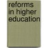 Reforms in Higher Education