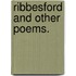 Ribbesford and other poems.