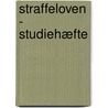 Straffeloven - Studiehæfte door Lars Birkeå