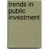 Trends in Public Investment