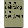 Ueuer Uekrolog Der Deutjwen door Jahrgang Vierzehnter