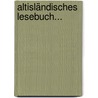 Altisländisches Lesebuch... by Ferdinand Holthausen