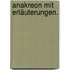 Anakreon mit Erläuterungen.