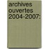 Archives ouvertes 2004-2007: