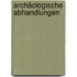 Archäologische Abhandlungen