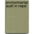 Environmental Audit in Nepal