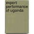 Export Performance of Uganda