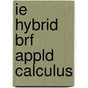 Ie Hybrid Brf Appld Calculus by Stewart Clegg