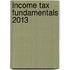 Income Tax Fundamentals 2013