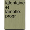 Lafontaine et Lamotte: Progr by Richter Rudolf